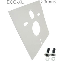 Isolatiemat voor hangend toilet Eco-XL 40x42 cm 3mm dik-thumb-0