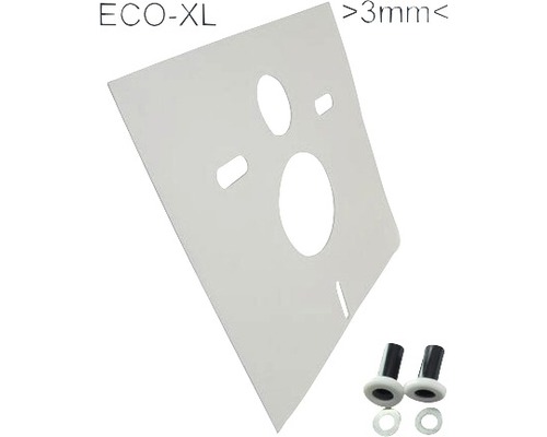 Isolatiemat voor hangend toilet Eco-XL 40x42 cm 3mm dik-0