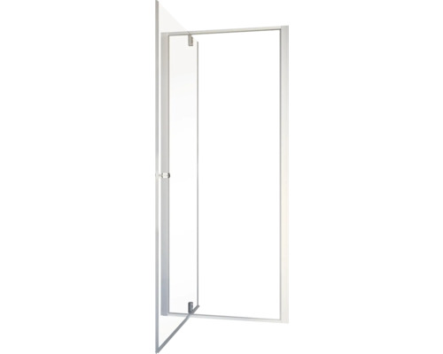 Douchewand met frame en glas