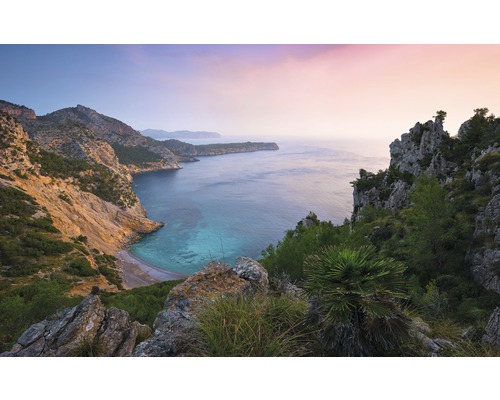 KOMAR Fotobehang vlies SHX8-029 Wanderlust - Stefan Hefele Emerald Cove 400x250 cm