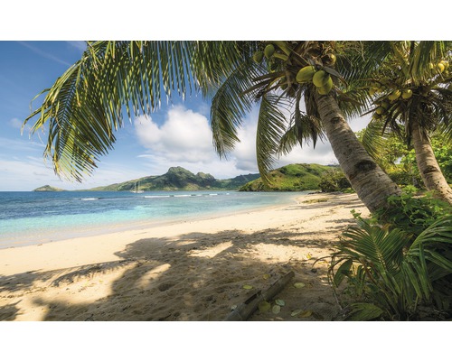 KOMAR Fotobehang vlies SHX9-126 Wanderlust - Stefan Hefele Beachoasis South Pacific 450x280 cm