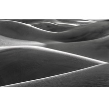 Abstracte weergave van zandduinen met licht en schaduw