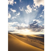 Zandduinen onder een heldere hemel