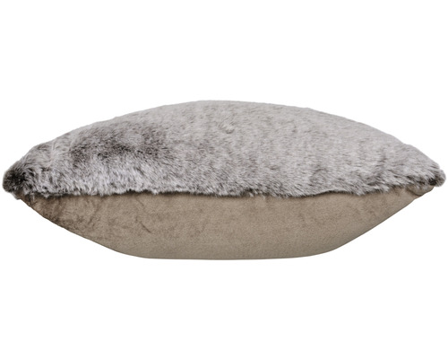 Decoratief kussen met imitatiebont