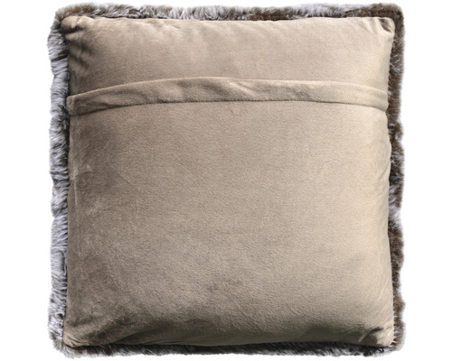Decoratief kussen met bontrand