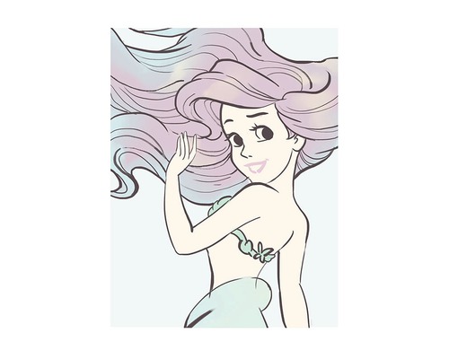 KOMAR Poster Ariel Aquarell 40x50 cm