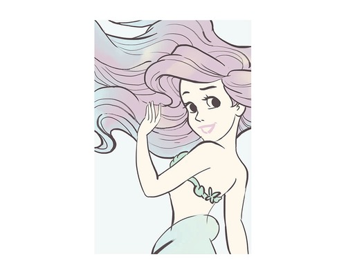 KOMAR Poster Ariel Aquarell 50x70 cm