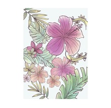 KOMAR Poster Ariel Flowers 30x40 cm