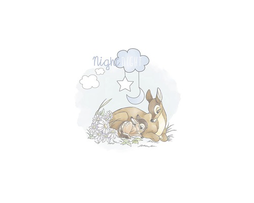 KOMAR Poster Bambi Good Night 50x70 cm