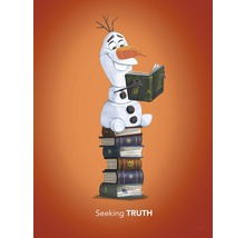 KOMAR Poster Frozen Olaf Reading 30x40 cm