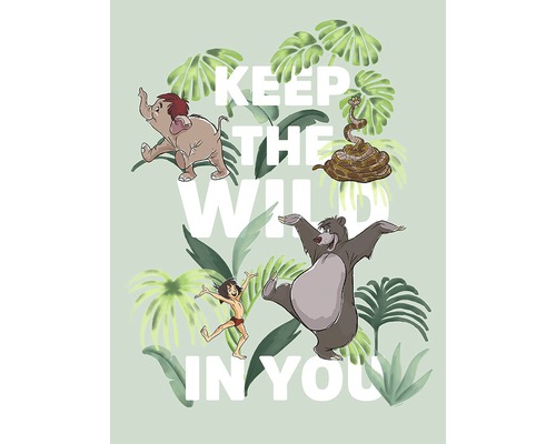 KOMAR Poster Jungle Book Keep the Wild 30x40 cm
