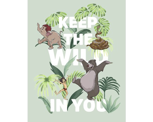 KOMAR Poster Jungle Book Keep the Wild 40x50 cm