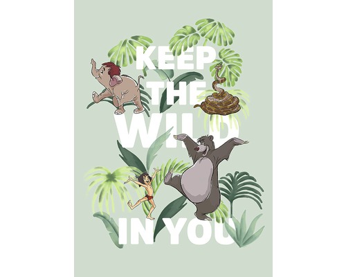 KOMAR Poster Jungle Book Keep the Wild 50x70 cm