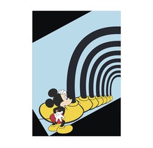 KOMAR Poster Mickey Mouse Foot Tunnel 30x40 cm
