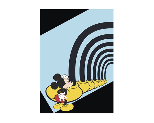 KOMAR Poster Mickey Mouse Foot Tunnel 30x40 cm