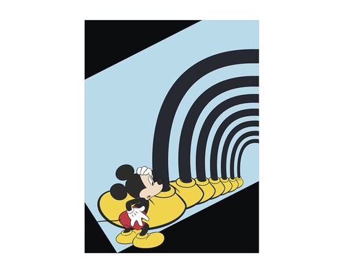 KOMAR Poster Mickey Mouse Foot Tunnel 40x50 cm