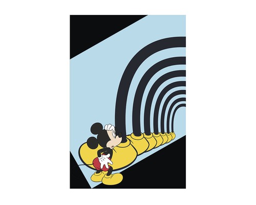 KOMAR Poster Mickey Mouse Foot Tunnel 50x70 cm