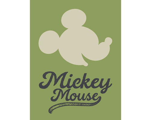 KOMAR Poster Mickey Mouse Green Head 30x40 cm