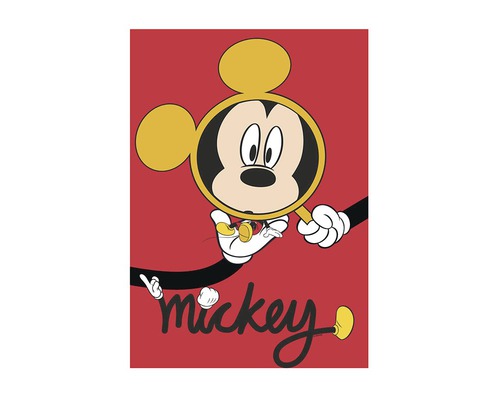 KOMAR Poster Mickey Mouse Magnifying Glass 30x40 cm