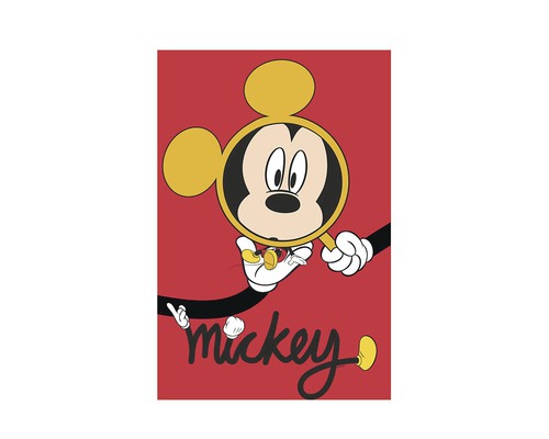 KOMAR Poster Mickey Mouse Magnifying Glass 40x50 cm