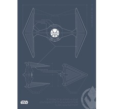 KOMAR Poster Star Wars Blueprint Sith TIE-Fighter 50x70 cm