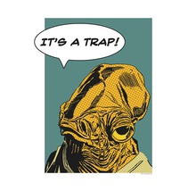 KOMAR Poster Star Wars Classic Comic Quote Ackbar 30x40 cm