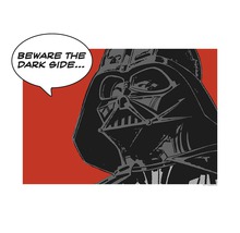 KOMAR Poster Star Wars Classic Comic Quote Vader 40x30 cm