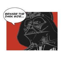 KOMAR Poster Star Wars Classic Comic Quote Vader 50x40 cm-thumb-0