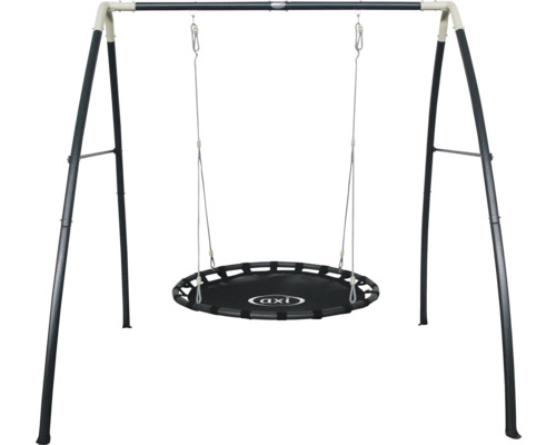 Schommel met ronde zitting en A-frame