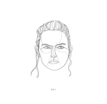 KOMAR Poster Star Wars Classic Force Faces Rey 50x70 cm
