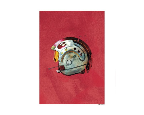 KOMAR Poster Star Wars Classic Helmets Rebel Pilot 30x40 cm
