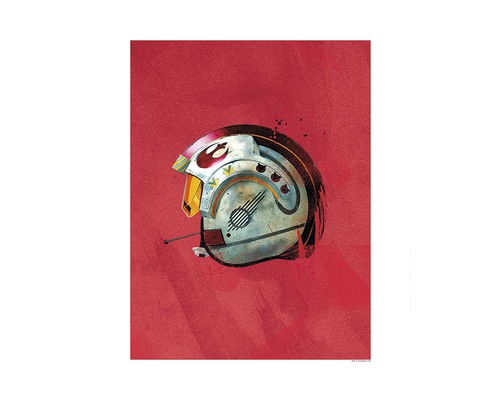 KOMAR Poster Star Wars Classic Helmets Rebel Pilot 40x50 cm