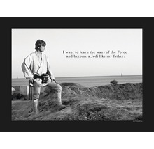 KOMAR Poster Star Wars Classic Luke Quote 40x30 cm