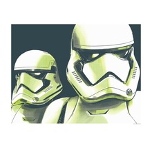 KOMAR Poster Star Wars Faces Stormtrooper 50x40 cm