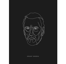 KOMAR Poster Star Wars Lines Dark Side Dooku 30x40 cm