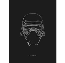 KOMAR Poster Star Wars Lines Dark Side Kylo 30x40 cm