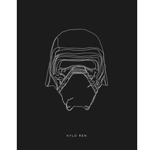 KOMAR Poster Star Wars Lines Dark Side Kylo 40x50 cm
