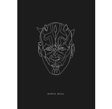 KOMAR Poster Star Wars Lines Dark Side Maul 50x70 cm