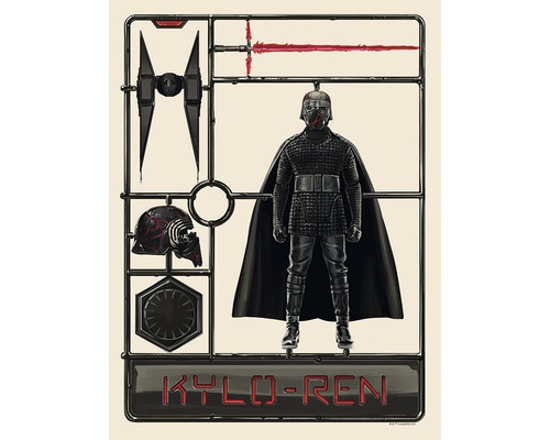 KOMAR Poster Star Wars Toy Kylo 30x40 cm