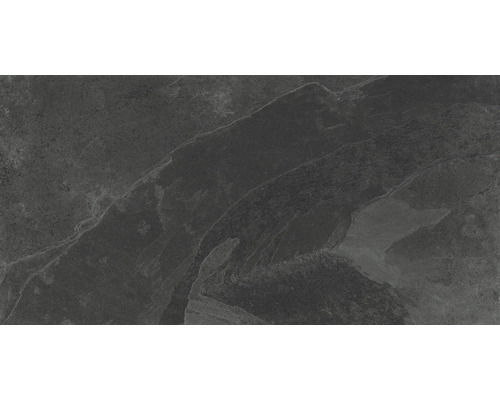 Wand- en Vloertegel Feinstein zwart 59,5x119,5 cm gerectificeerd
