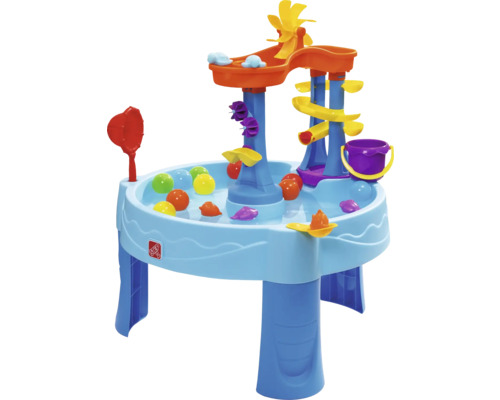 Kinderspeeltafel met waterglijbaan, windmolen en accessoires