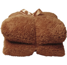 Fluffy deken met lint