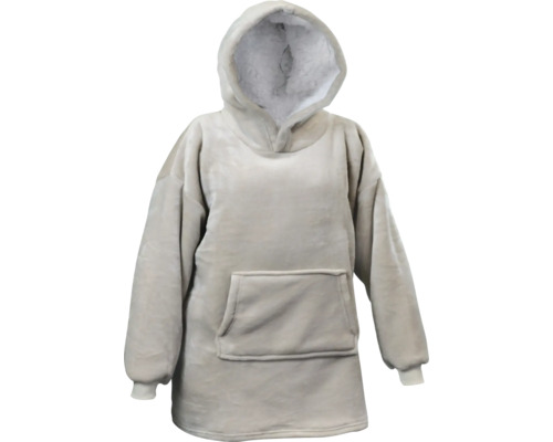 UNIQUE LIVING Hoodie oversized Puck grijs 87x70 cm