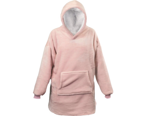 UNIQUE LIVING Hoodie oversized Puck oud roze 87x70 cm