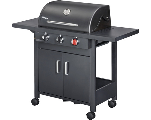Enders gasbarbecue met drie branders, opbergvakken en onderkast