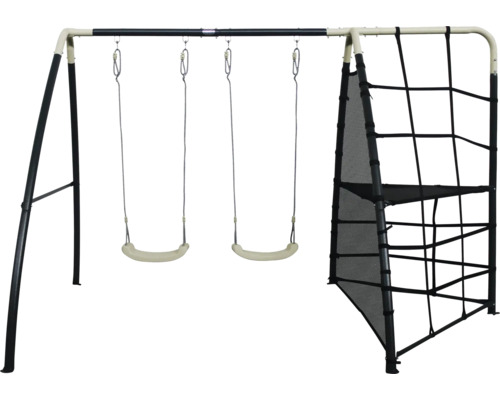 Schommel met klimrek voor de tuin