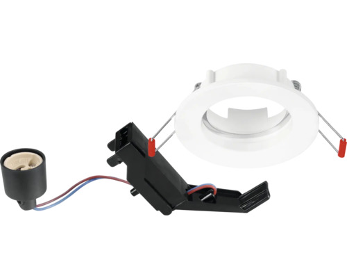 Inbouwspot met fitting en verbindingsklem