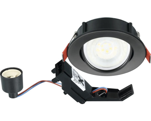 Plafondinbouwspot met LED-lamp, behuizing