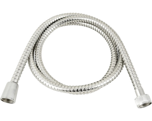 Flexibele doucheslang van metaal met aansluitstukken