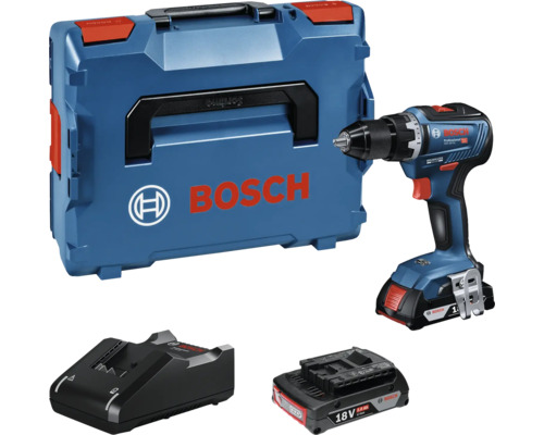 BOSCH Professional Accu schroefboormachine GSR 18V-55 Set (incl. 2x 2,0Ah accu's)